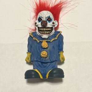 SPIRIT HALLOWEEN Vintage Killer Clown Pocket Screamer Raspy Blue Outfit WORKS
